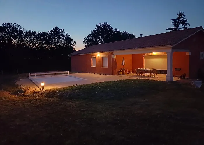 La Palombiere Semesterbostad Chapdeuil